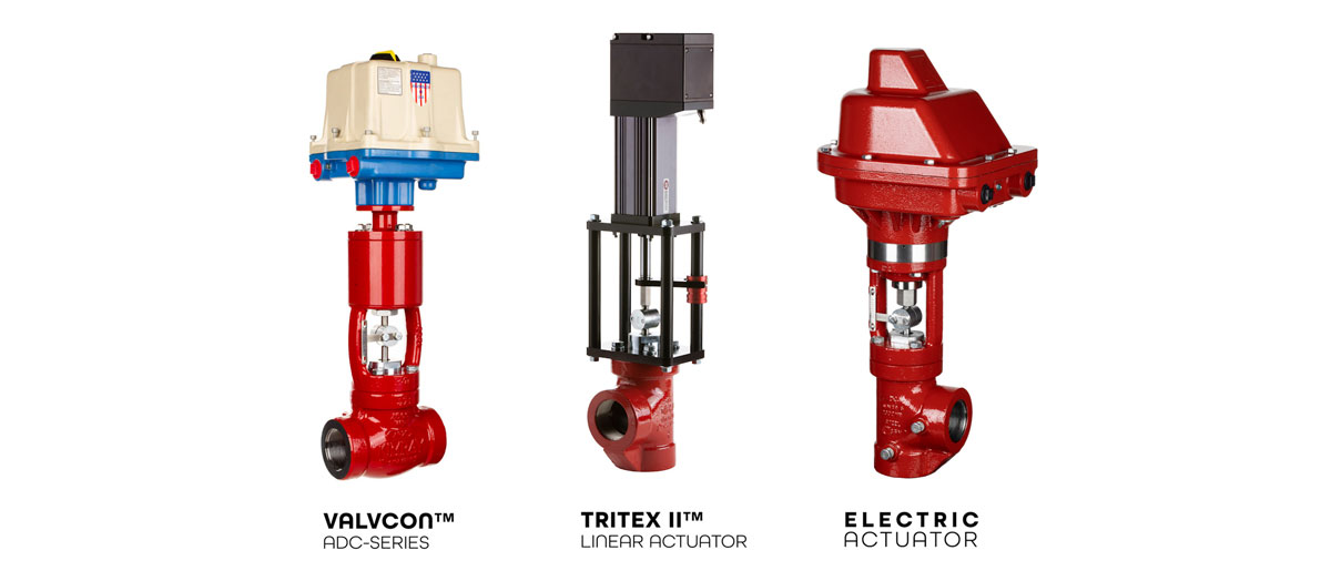 hpcv with electric actuator options