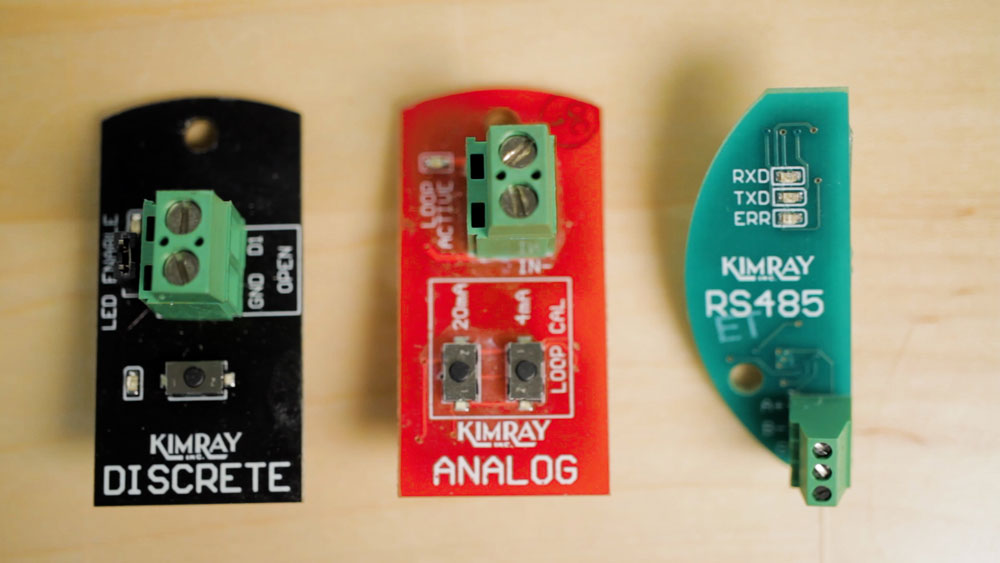 MXC ELO control valve discrete, analog and modbus modules