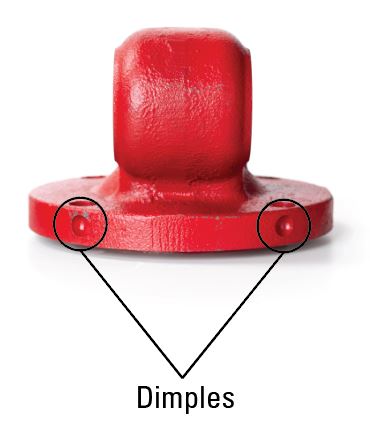 Dimples on Bonnet