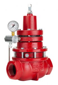 back pressure globe valve