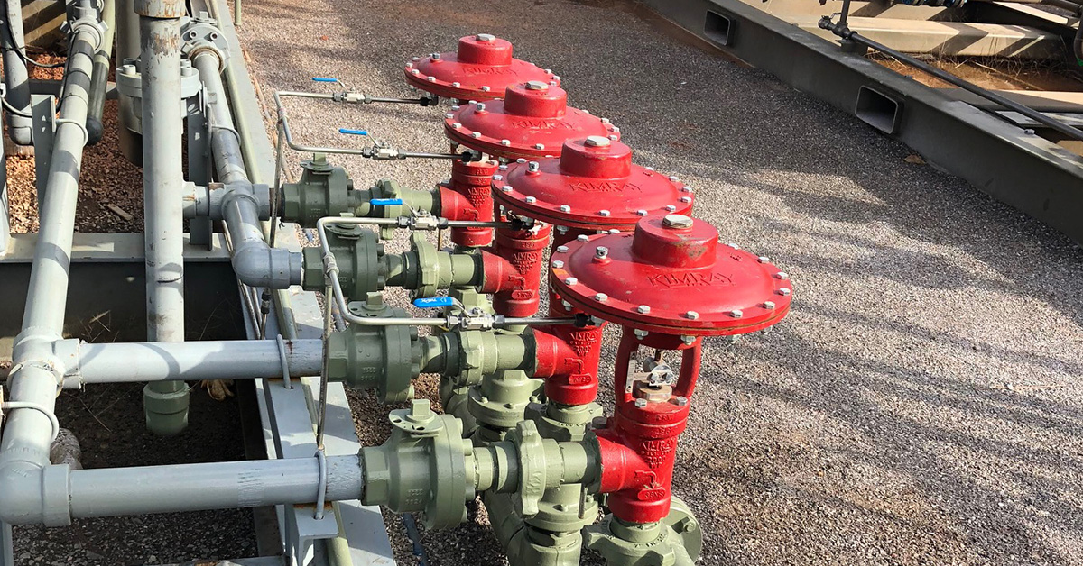 Kimray Control Valves Being Used as Dual Dump Valves