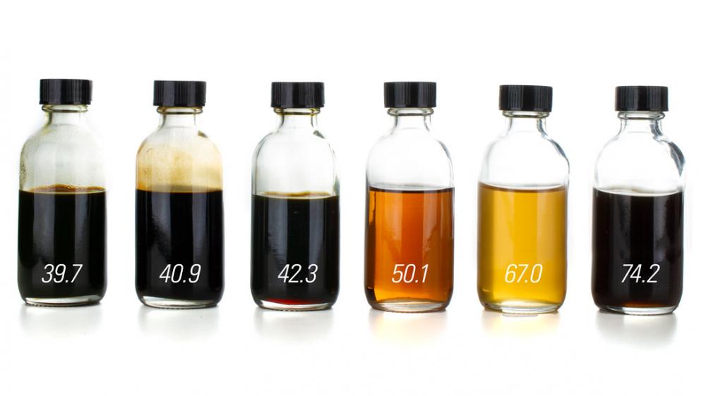 crude oil sample