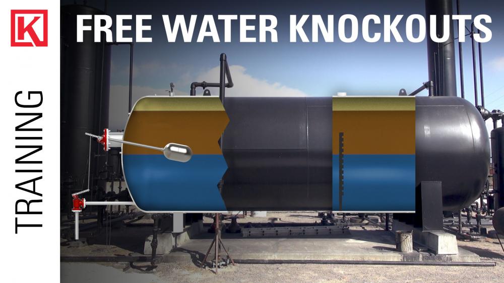 What is a Free Water Knockout (FWKO)?