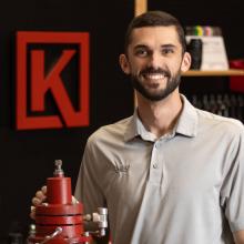 Kyle Andrews in Studio K