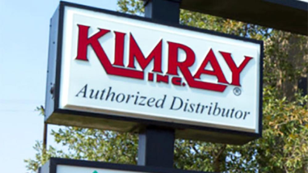 Kimray Authorized Distributor Sign