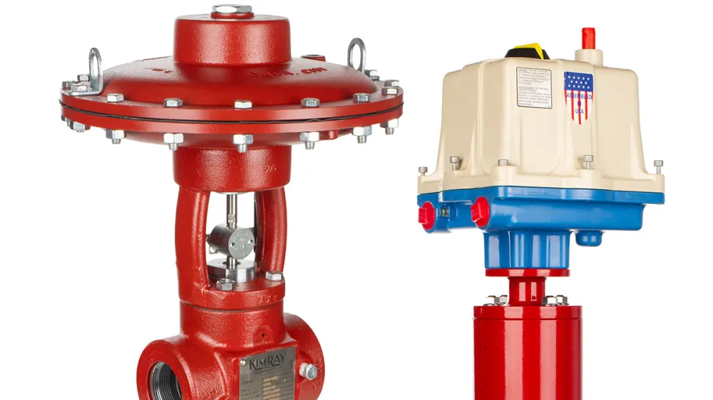 Electric or Pneumatic Actuation on a T-Body