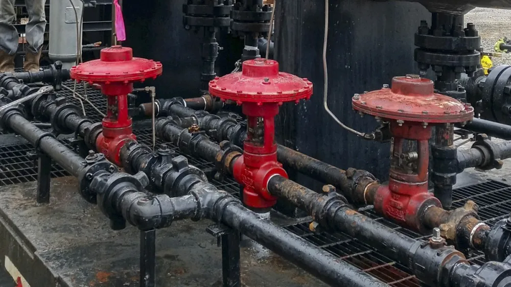 T-Body High Pressure Control Valve in East Texas