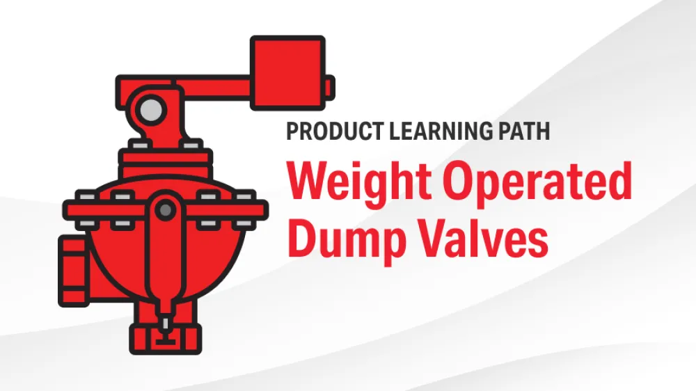 Product Learning Path - Weight Operated Dump Valves
