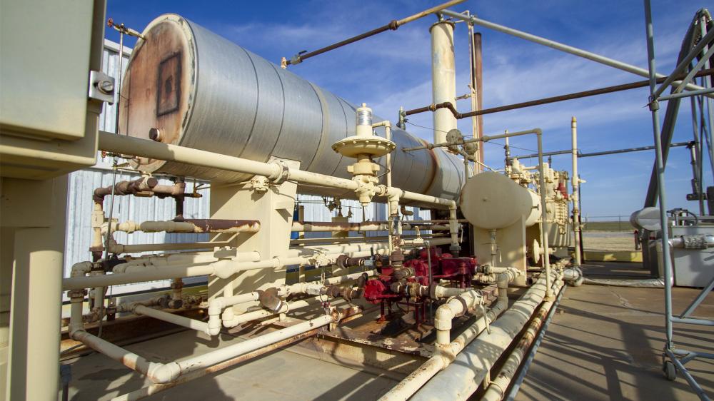 Kimray Glycol Pump and a Gas Dehydration System