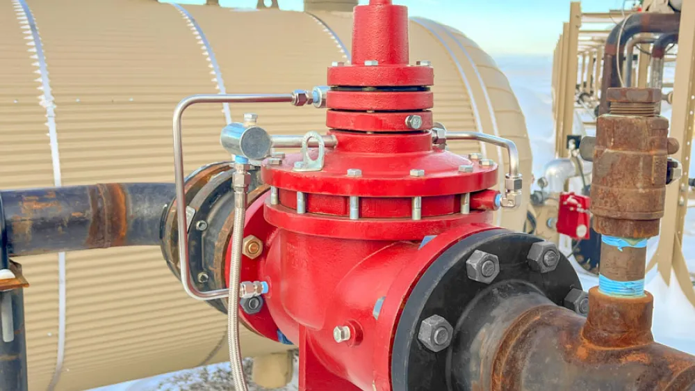 Pressure Reducing with Outside Supply Valve in the Bakken