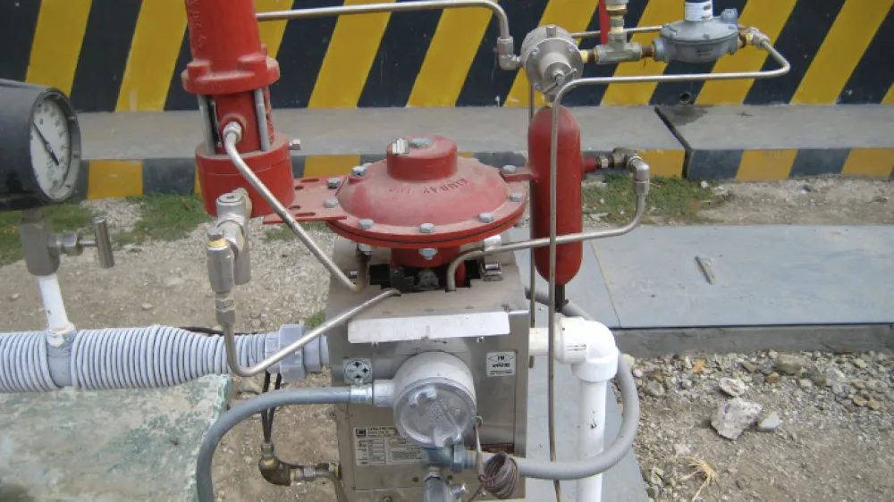 High Pressure Control Valve Package with Catco Heater Installed