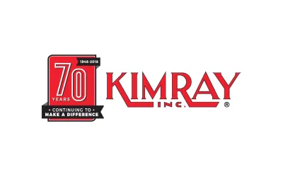 Kimray's 70th Anniversary Logo