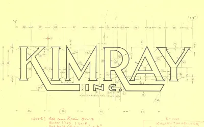Original Kimray Logo Sketch