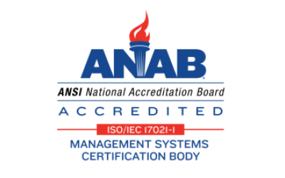 ANAB Accredited ISO/IEC 17021-1