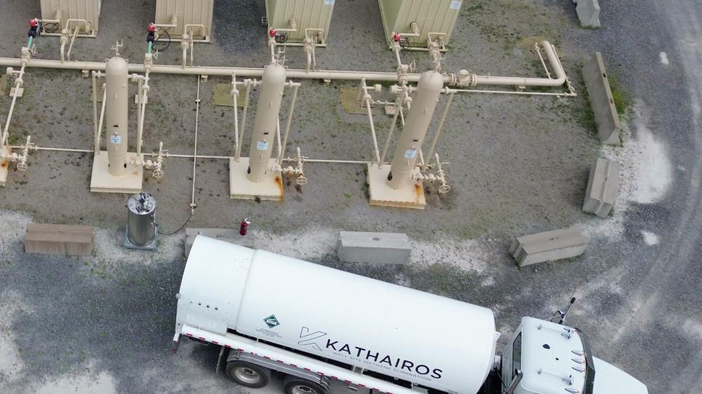 Kathairos Truck At Well Site