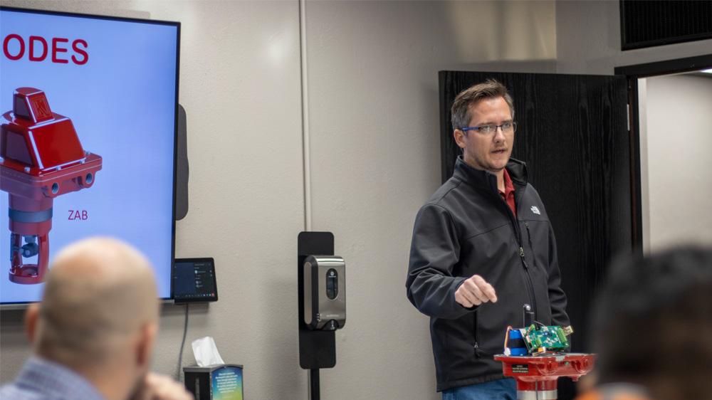 Product Presentation at Kimray's Campus