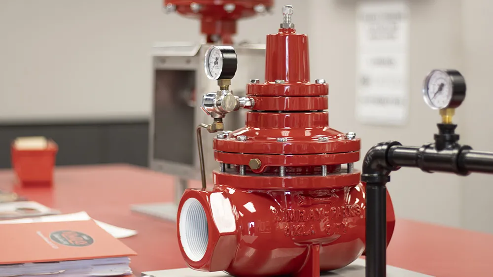Kimray Back Pressure Regulator Demo Product