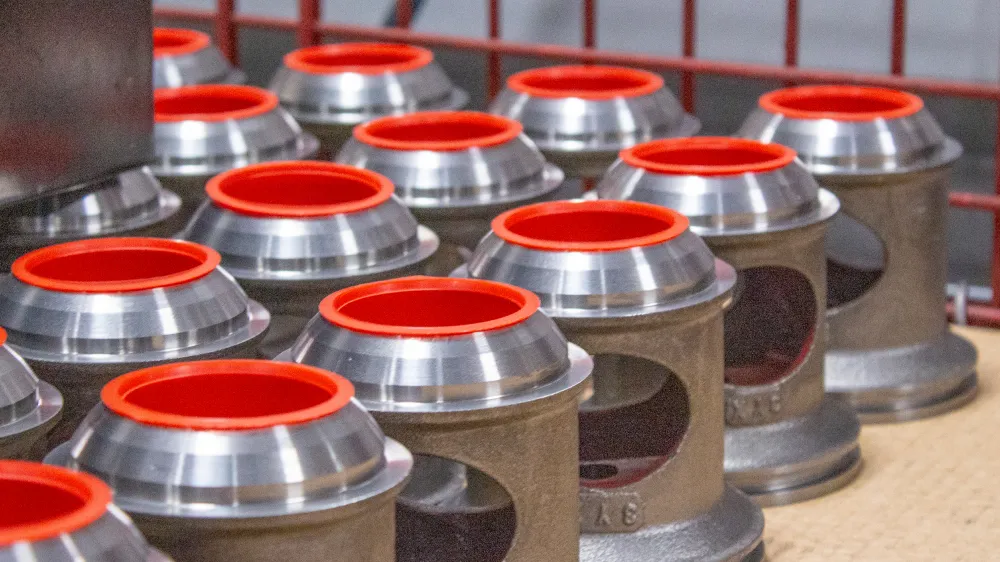 Castings After Being Machined