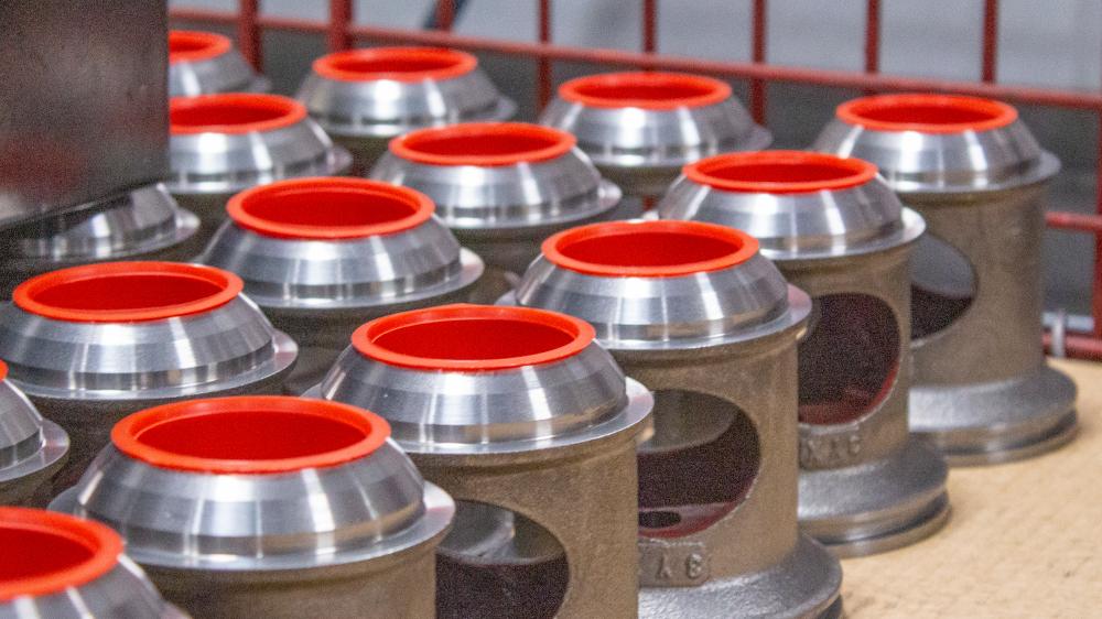 Castings After Being Machined