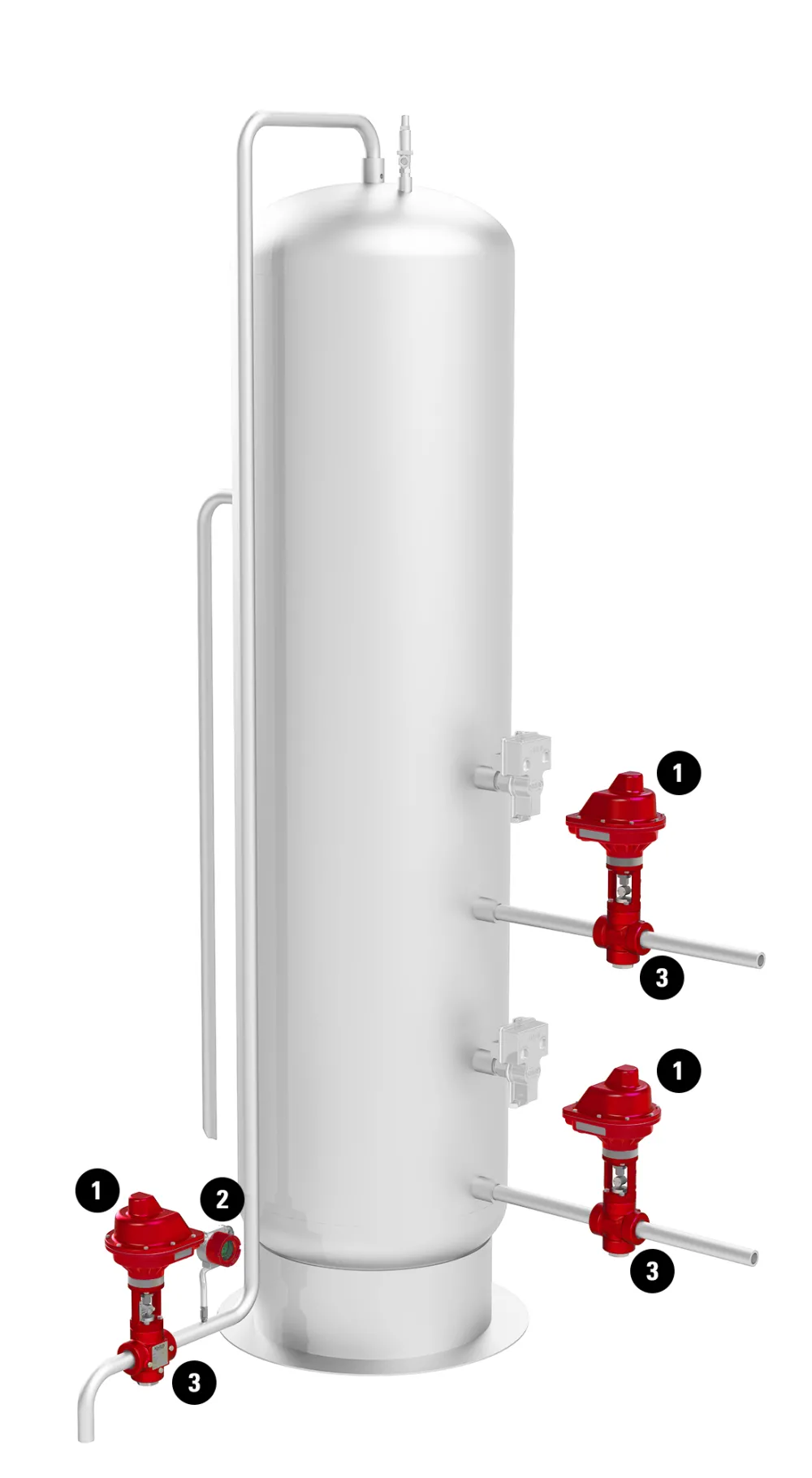 Vertical Separator - High Pressure, Electric, 3-Phase