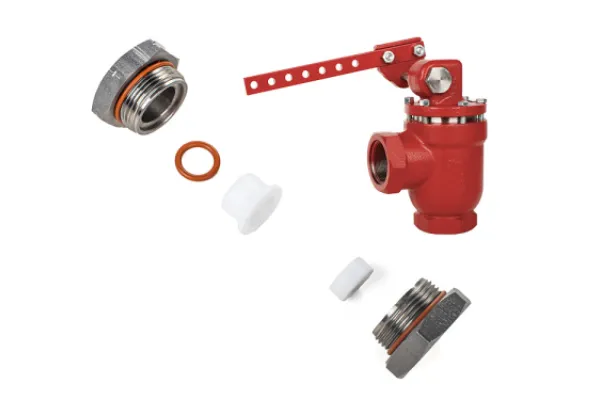 Lever Operated Dump Valve Stuffing Box Assemblies