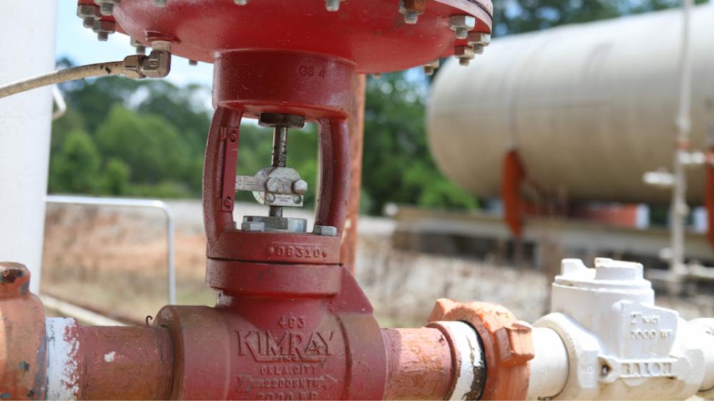 Control valve in the field