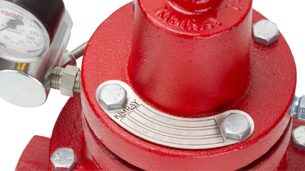 Kimray Back Pressure Regulator