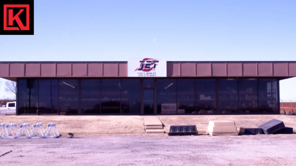 Example Location of a Kimray Oil and Gas Supply Store