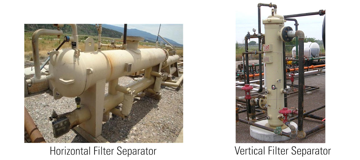 Vertical vs Horizontal Filter Separators