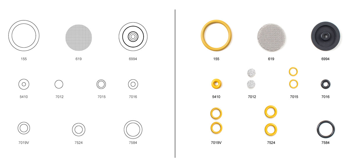 Repair Kit Parts