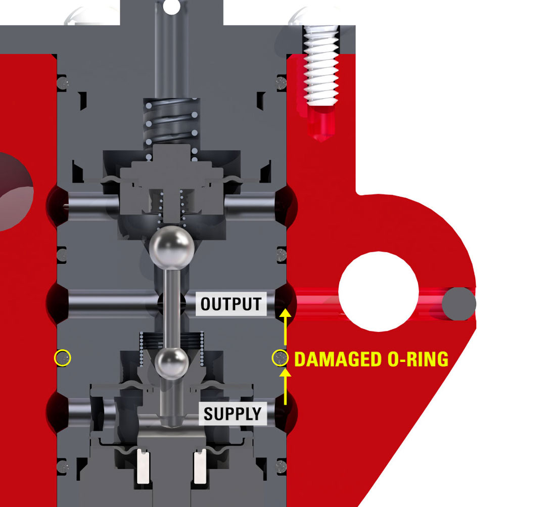 Damaged O-Rings