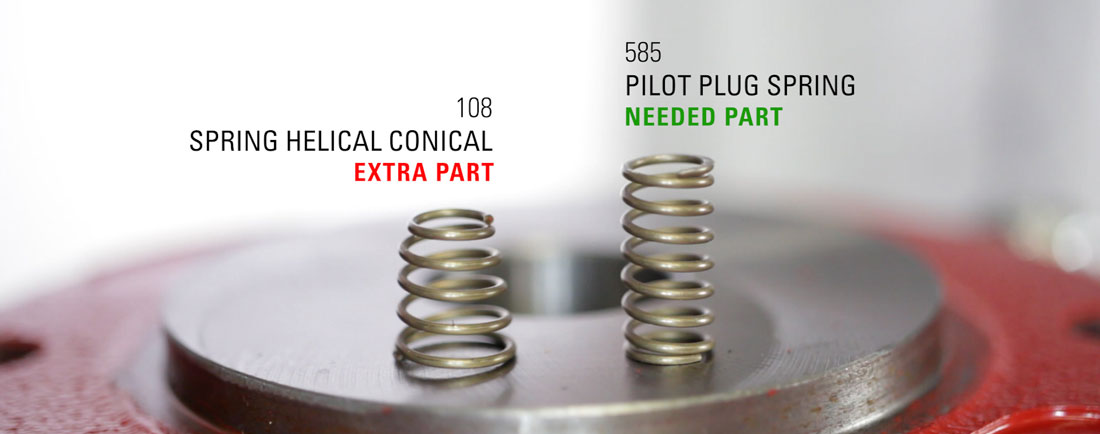 6.6 Pilot Spring Replacement