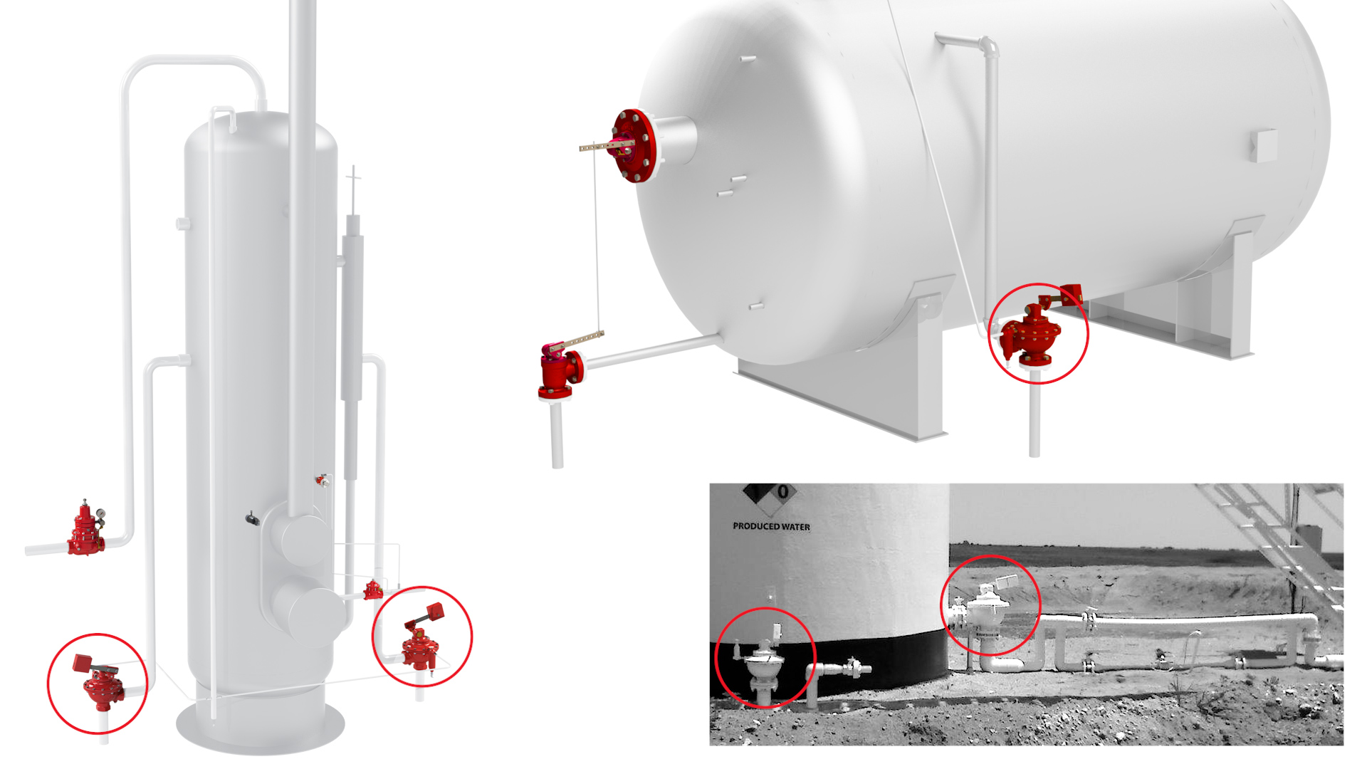 Weight Operated Dump Valve Application Vessels