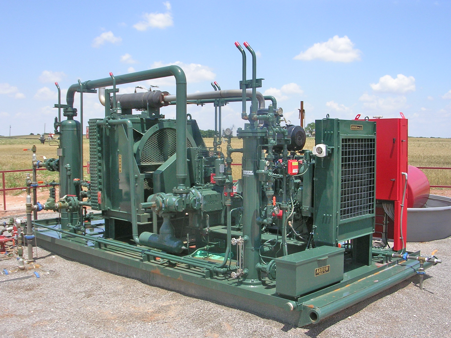 medium size natural gas compressor