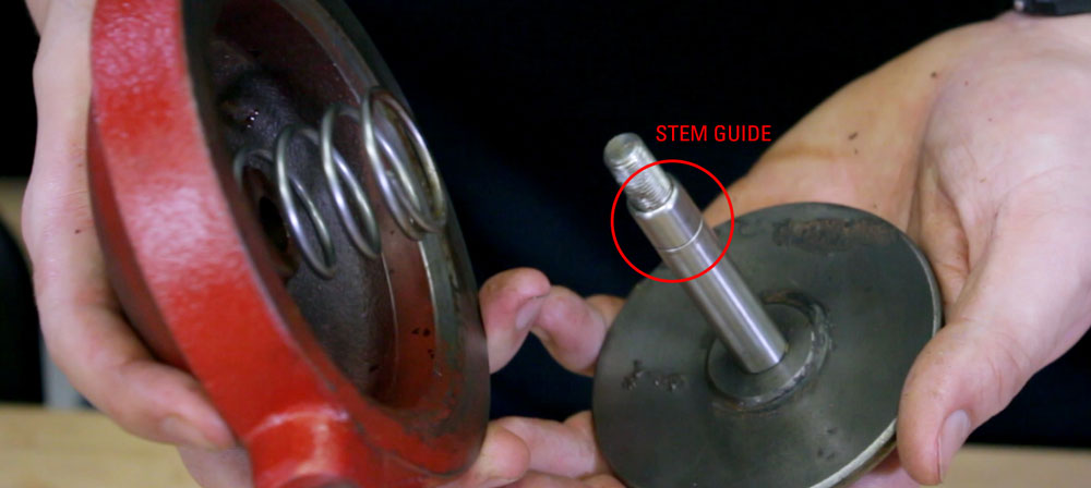 kimray tools stem guide for regulator valves