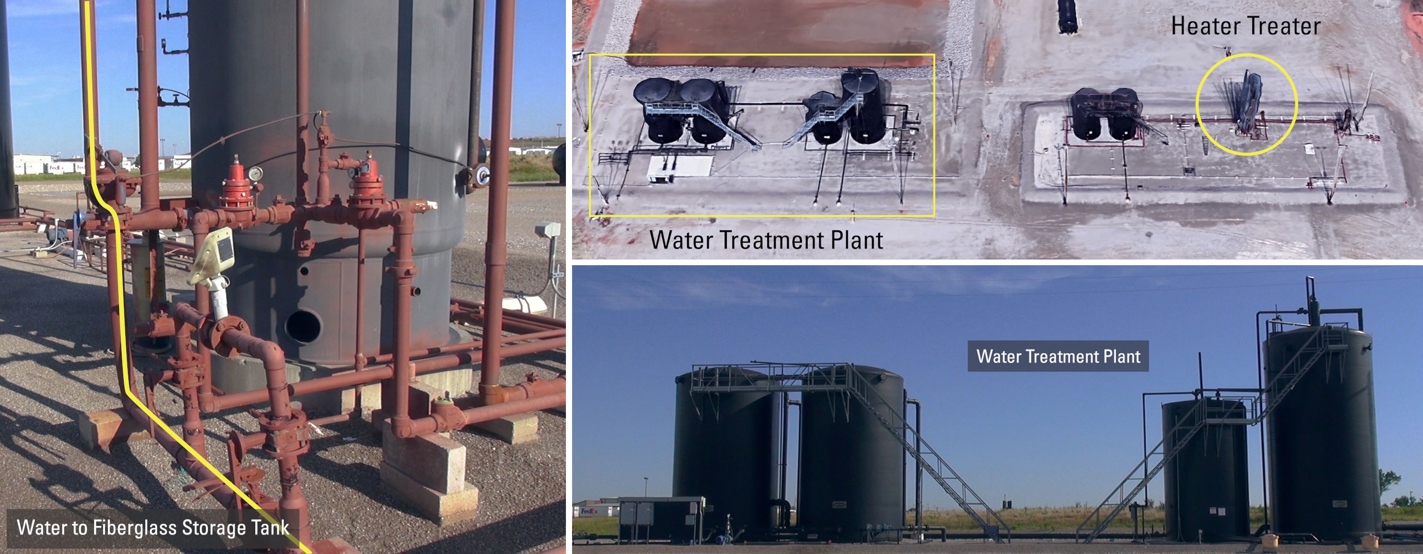 Water Treatment Plant after Heater Treater