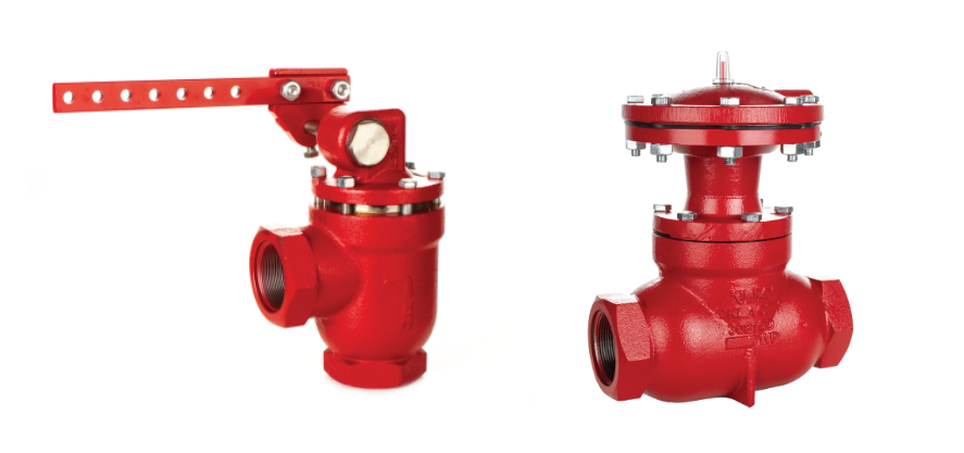 Liquid Dump Valves and Low Pressure Balanced Control Valves