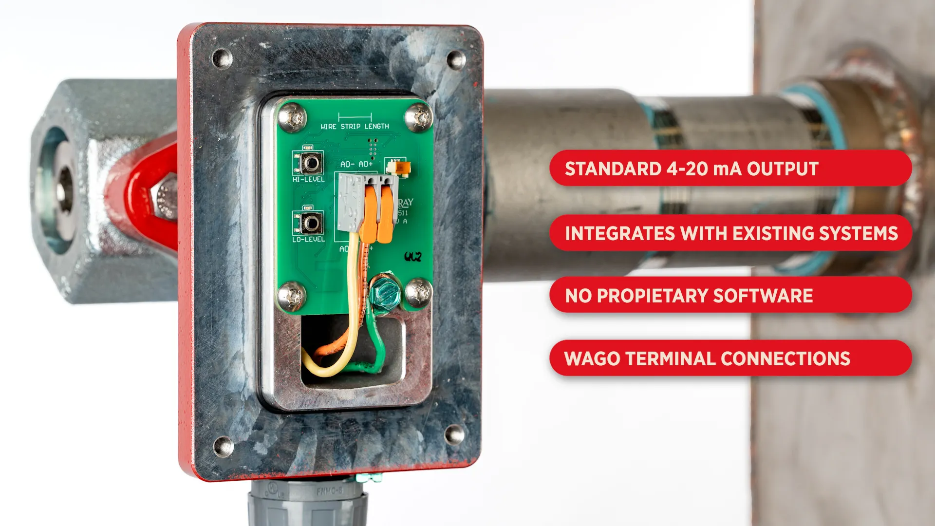 Kimray Electric Level Sensor features