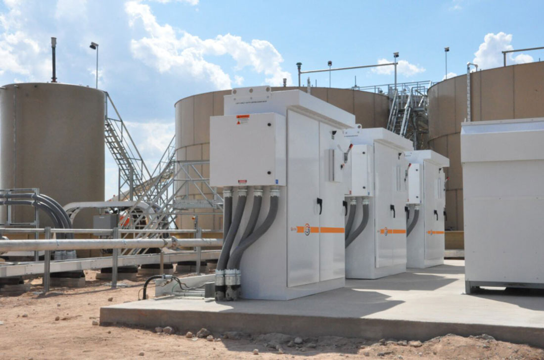 photo of AC power at SPOC Automation equipment