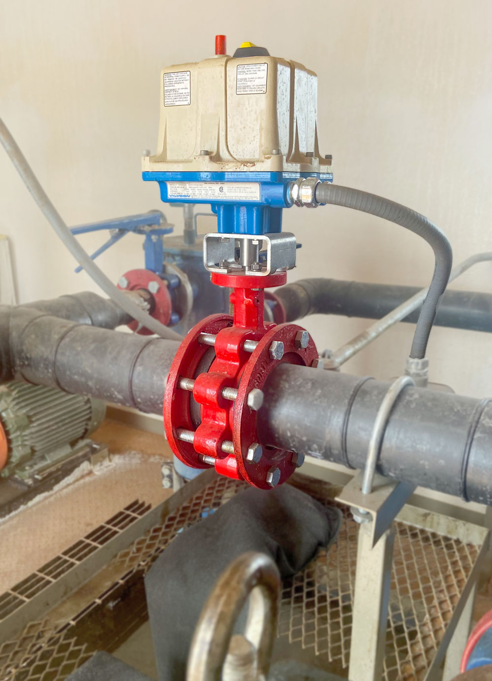 Valvcon electric actuator