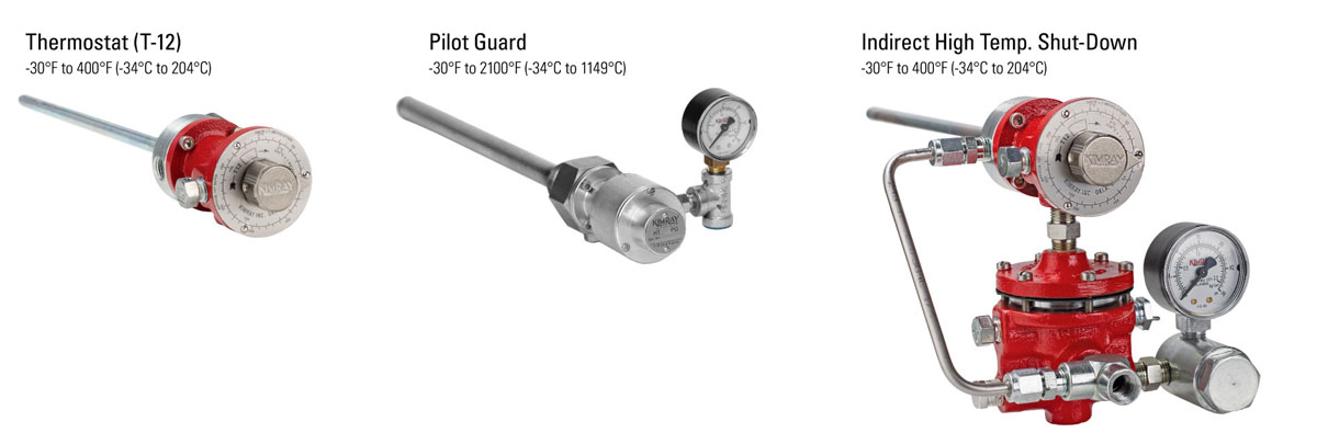 Kimray Temperature Controller Product Families