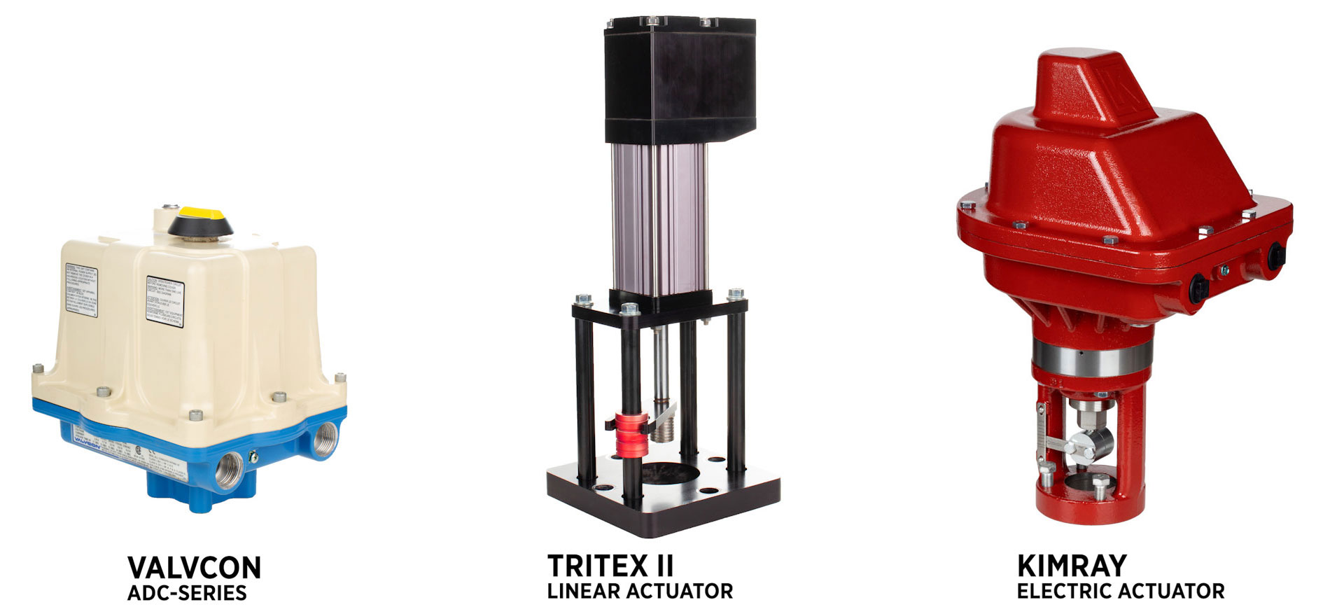 kimray electric actuator line up