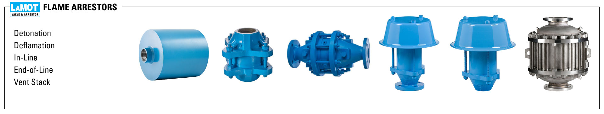 kimray's offerings of LaMOT flame arrestors