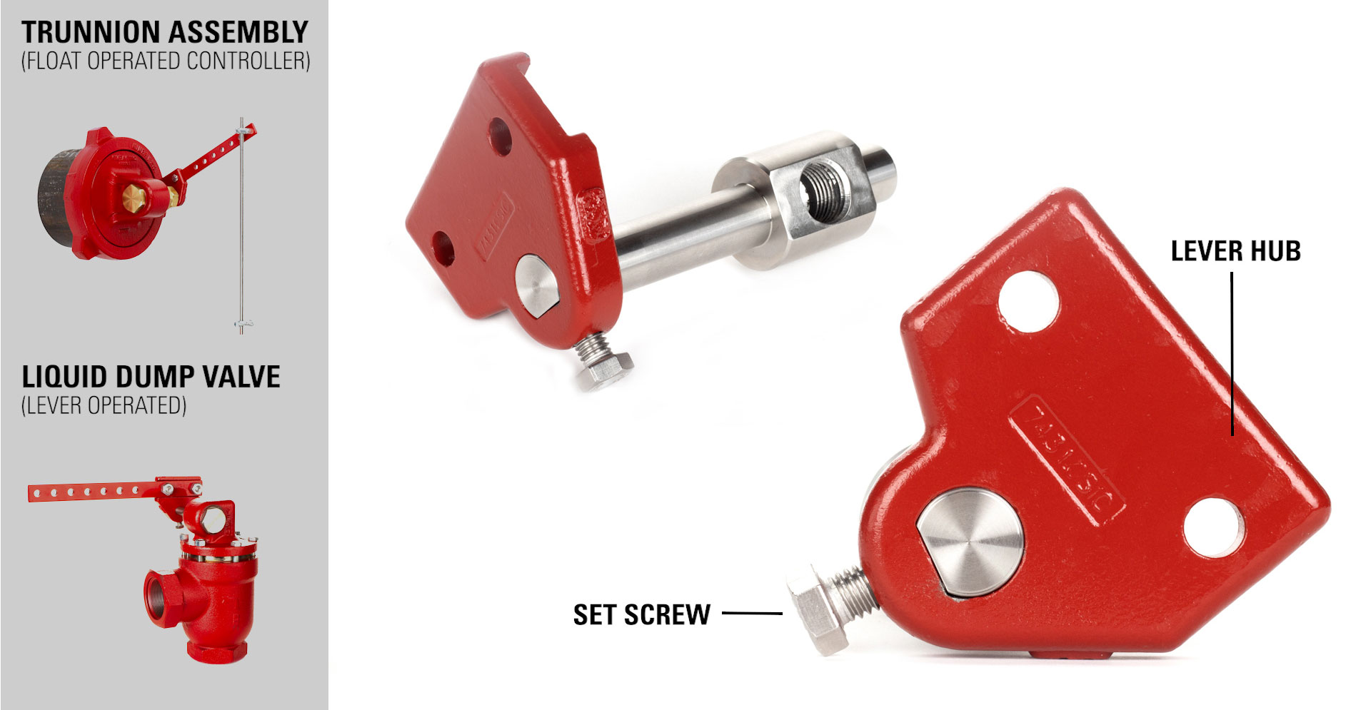 lever hub set screw